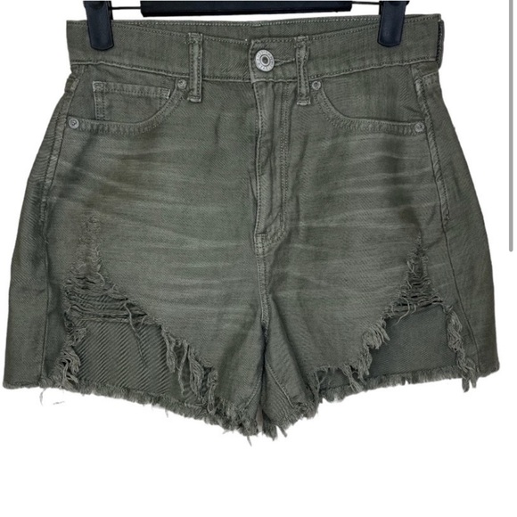 American Eagle Outfitters Shorts Eagle Highest Rise Mom Shorts - Picture 3 of 12